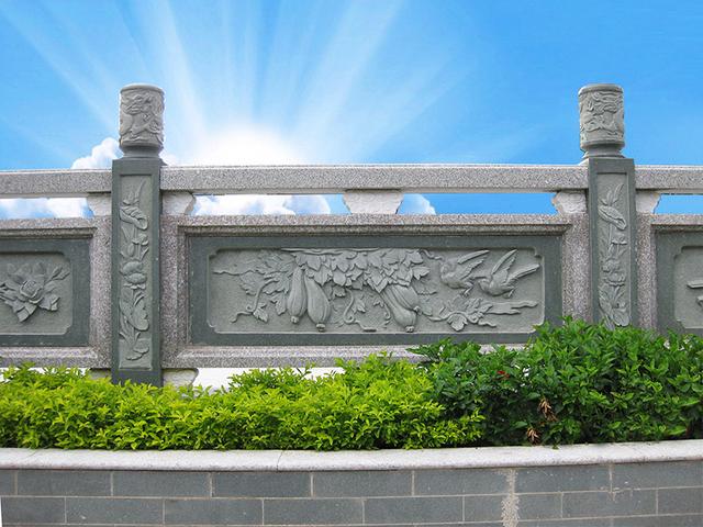 青石石栏杆